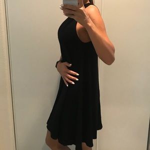 Aritzia Wilfred Free Black Dress Soft & EUC Size M